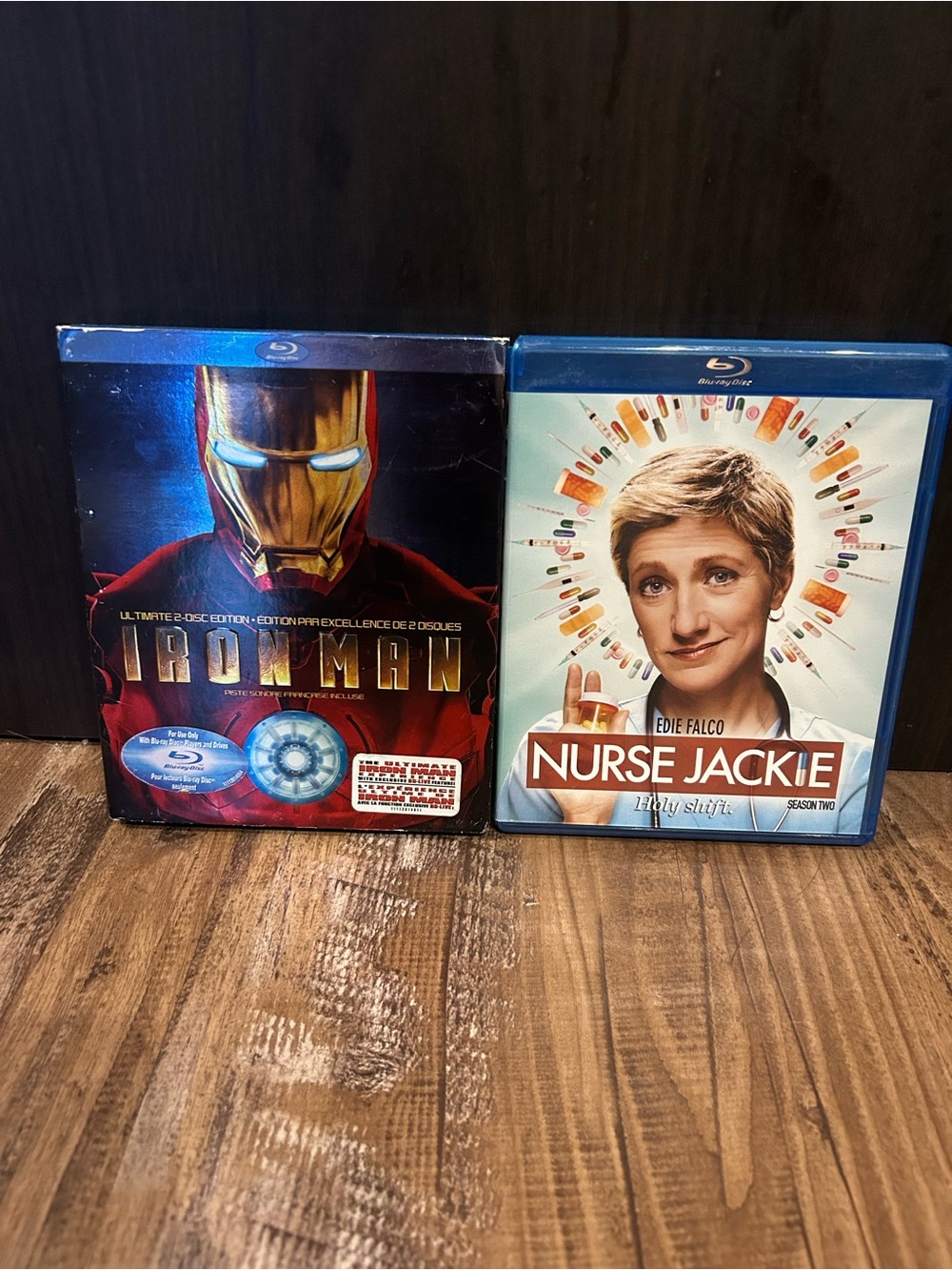 Iron Man & Nurse Jackie Blu Ray Bundle